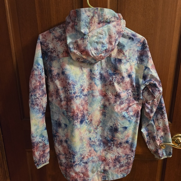 Colorful Tie-Dye Rain Jacket - Picture 2 of 3